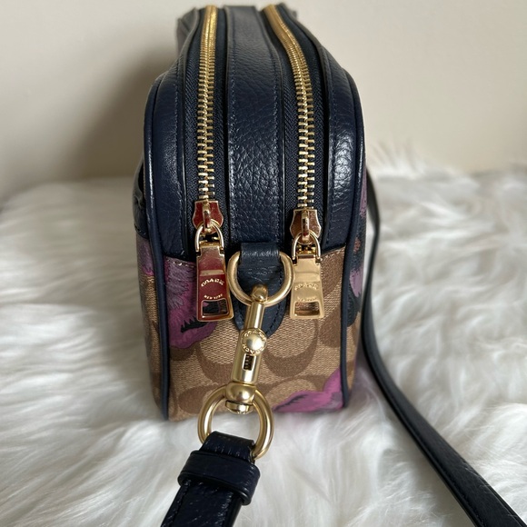 Coach Jes Crossbody Signature Canvas Kaffe Fassett Print - Picture 2 of 9